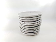 Load image into Gallery viewer, pottery dish speckled white, FREE SHIPPING, small ceramic dish