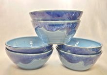 Load image into Gallery viewer, pottery bowl, soup bowl CLOUDS, FREE SHIPPING
