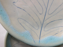 Load image into Gallery viewer, pottery dish oak leaf, FREE SHIPPING, small ceramic dish