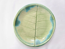 Load image into Gallery viewer, pottery dish ferns, FREE SHIPPING, small ceramic dish