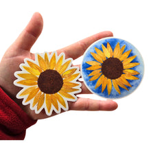 Load image into Gallery viewer, stickers of sunflowers