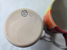 Load image into Gallery viewer, pottery mug rainbow glaze, FREE SHIPPING, handmade ceramic mug