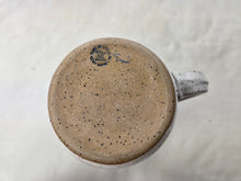 Load image into Gallery viewer, pottery mug with layered "sunset" glaze, curvy, FREE SHIPPING