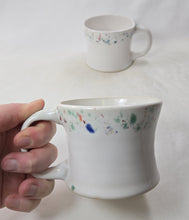 Load image into Gallery viewer, pottery mugs, shorties with splatters, FREE SHIPPING