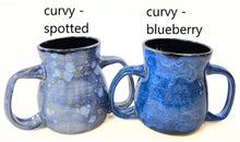 Load image into Gallery viewer, pottery mug with 2 handles, FREE SHIPPING