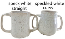 Load image into Gallery viewer, pottery mug with 2 handles, FREE SHIPPING