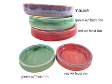 Load image into Gallery viewer, pottery wine bottle coasters, various colors, FREE SHIPPING