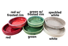 Load image into Gallery viewer, pottery wine bottle coasters, various colors, FREE SHIPPING