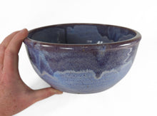 Load image into Gallery viewer, pottery bowl, serving bowl purple haze, FREE SHIPPING