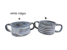 Load image into Gallery viewer, pottery mug with 2 handles, small