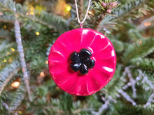Load image into Gallery viewer, holiday ornament poppy, FREE SHIPPING, Christmas ornament