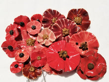 Load image into Gallery viewer, poppy pin, various sizes, FREE SHIPPING