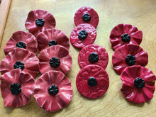 Load image into Gallery viewer, poppy pin, various sizes, FREE SHIPPING