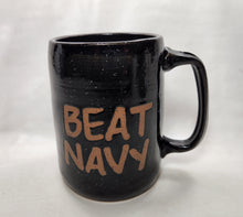 Load image into Gallery viewer, BEAT NAVY / BEAN TAVY mug PRE-ORDER, will ship 4-6 weeks, FREE SHIPPING
