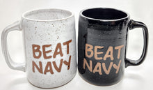 Load image into Gallery viewer, BEAT NAVY / BEAN TAVY mug PRE-ORDER, will ship 4-6 weeks, FREE SHIPPING