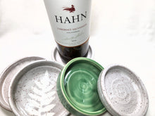 Load image into Gallery viewer, pottery wine bottle coasters, various colors, FREE SHIPPING