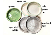 Load image into Gallery viewer, pottery wine bottle coasters, various colors, FREE SHIPPING