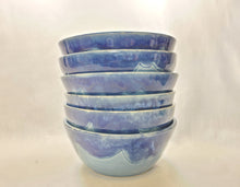 Load image into Gallery viewer, pottery bowl, soup bowl CLOUDS, FREE SHIPPING
