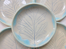 Load image into Gallery viewer, pottery dish oak leaf, FREE SHIPPING, small ceramic dish
