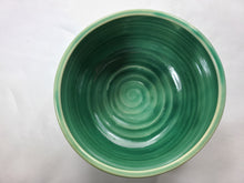 Load image into Gallery viewer, pottery bowl, serving bowl with 3D ferns, FREE SHIPPING, small ceramic serving bowl
