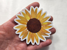 Load image into Gallery viewer, sunflower stickers - Ukraine fundraiser
