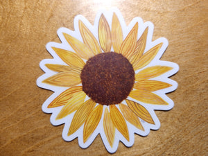 sunflower stickers - Ukraine fundraiser