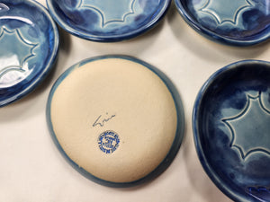 pottery dish cloud, FREE SHIPPING, small ceramic dish