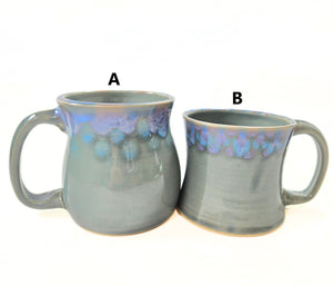 pottery mug made of recycled materials, FREE SHIPPING