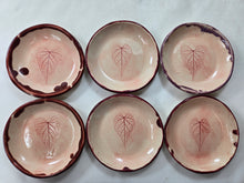 Load image into Gallery viewer, pottery dish heart leaf, FREE SHIPPING, small ceramic dish
