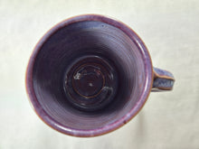 Load image into Gallery viewer, pottery mug purple haze, FREE SHIPPING, handmade ceramic mug
