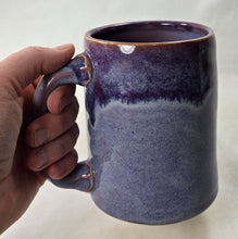 Load image into Gallery viewer, pottery mug purple haze, FREE SHIPPING, handmade ceramic mug
