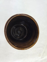 Load image into Gallery viewer, pottery cup &quot;highball glass&quot; wood grain, FREE SHIPPING, ceramic cup
