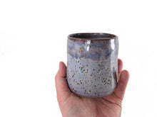 Load image into Gallery viewer, pottery cup &quot;highball glass&quot; muted purple, FREE SHIPPING, ceramic cup
