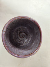 Load image into Gallery viewer, pottery cup &quot;highball glass&quot; muted purple, FREE SHIPPING, ceramic cup
