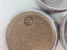 Load image into Gallery viewer, pottery bowl, small, speckled white, FREE SHIPPING
