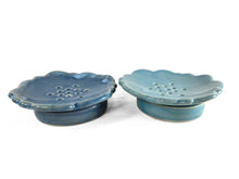 Load image into Gallery viewer, pottery soap dish, clouds ! , FREE SHIPPING, ceramic sponge holder
