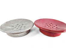 Load image into Gallery viewer, pottery soap dish, various colors, FREE SHIPPING, ceramic sponge holder
