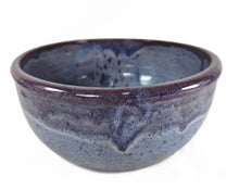 Load image into Gallery viewer, pottery bowl, serving bowl purple haze, FREE SHIPPING
