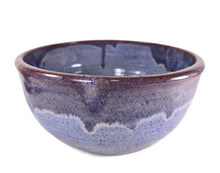 Load image into Gallery viewer, pottery bowl, serving bowl purple haze, FREE SHIPPING
