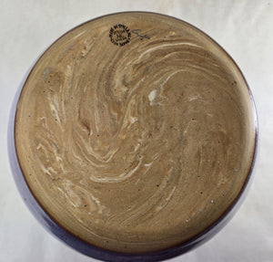 pottery bowl, serving bowl purple haze, FREE SHIPPING