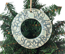Load image into Gallery viewer, holiday ornament wreath, FREE SHIPPING, Christmas ornament
