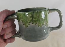 Load image into Gallery viewer, pottery mug with 2 handles, small
