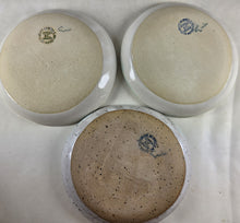 Load image into Gallery viewer, pottery dishes, white or white with color on rim
