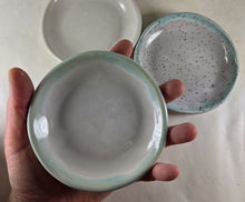Load image into Gallery viewer, pottery dishes, white or white with color on rim
