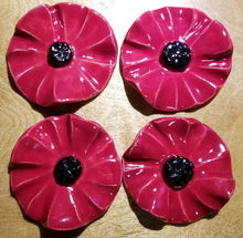 Load image into Gallery viewer, poppy pin, various sizes - FREE SHIPPING
