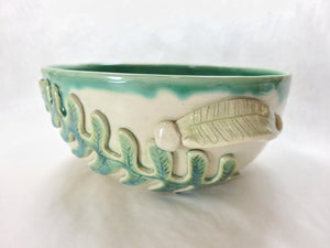 pottery bowl - FREE SHIPPING - small ceramic serving bowl