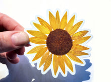 Load image into Gallery viewer, sunflower stickers - Ukraine fundraiser
