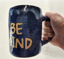 Load image into Gallery viewer, BE KIND pottery mug - FREE SHIPPING
