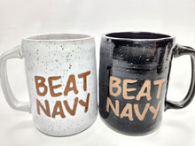 Load image into Gallery viewer, Pre-order: BEAT NAVY mug, will ship 4-6 weeks - FREE SHIPPING
