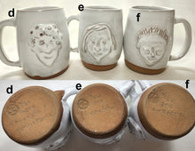 Load image into Gallery viewer, strong women pottery mug - FREE SHIPPING - handmade ceramic coffee mug
